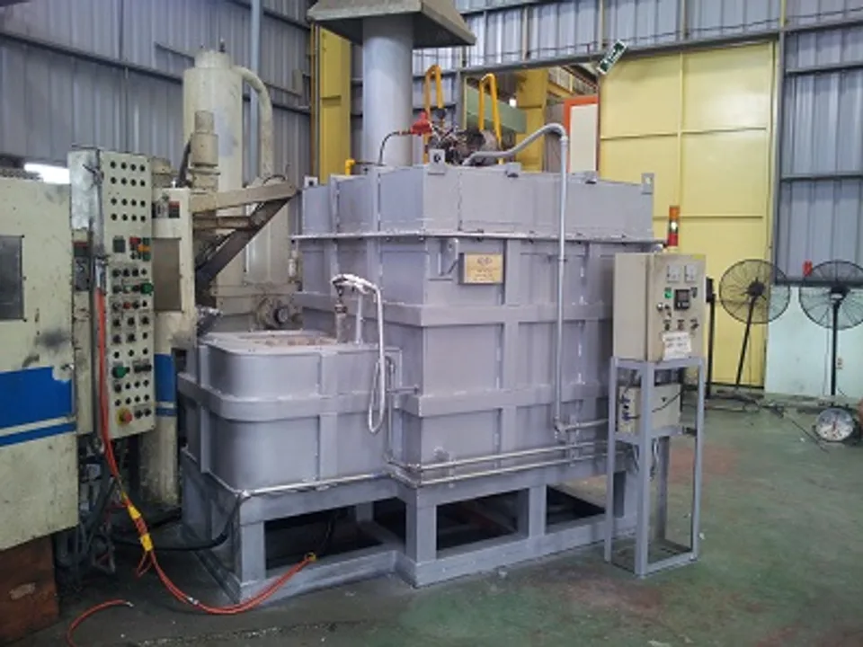 Lò Nấu Nhôm Bằng Gas